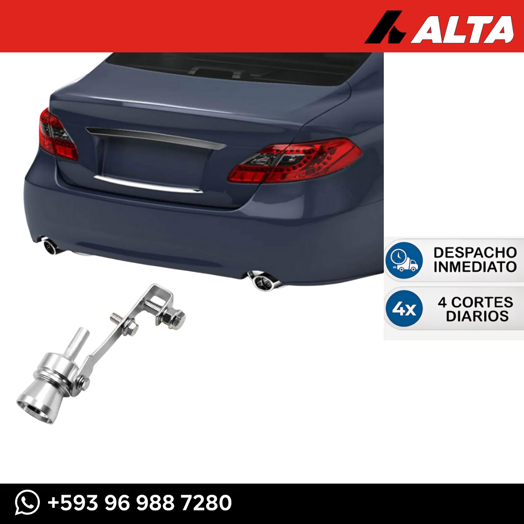 SIMULADOR - SILBATO TURBO DE AUTO